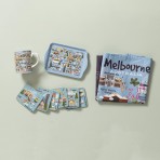Coaster | Land Down Under | Melbourne | Set of 6 Coaster | Land Down Under | Melbourne | Set of 6
